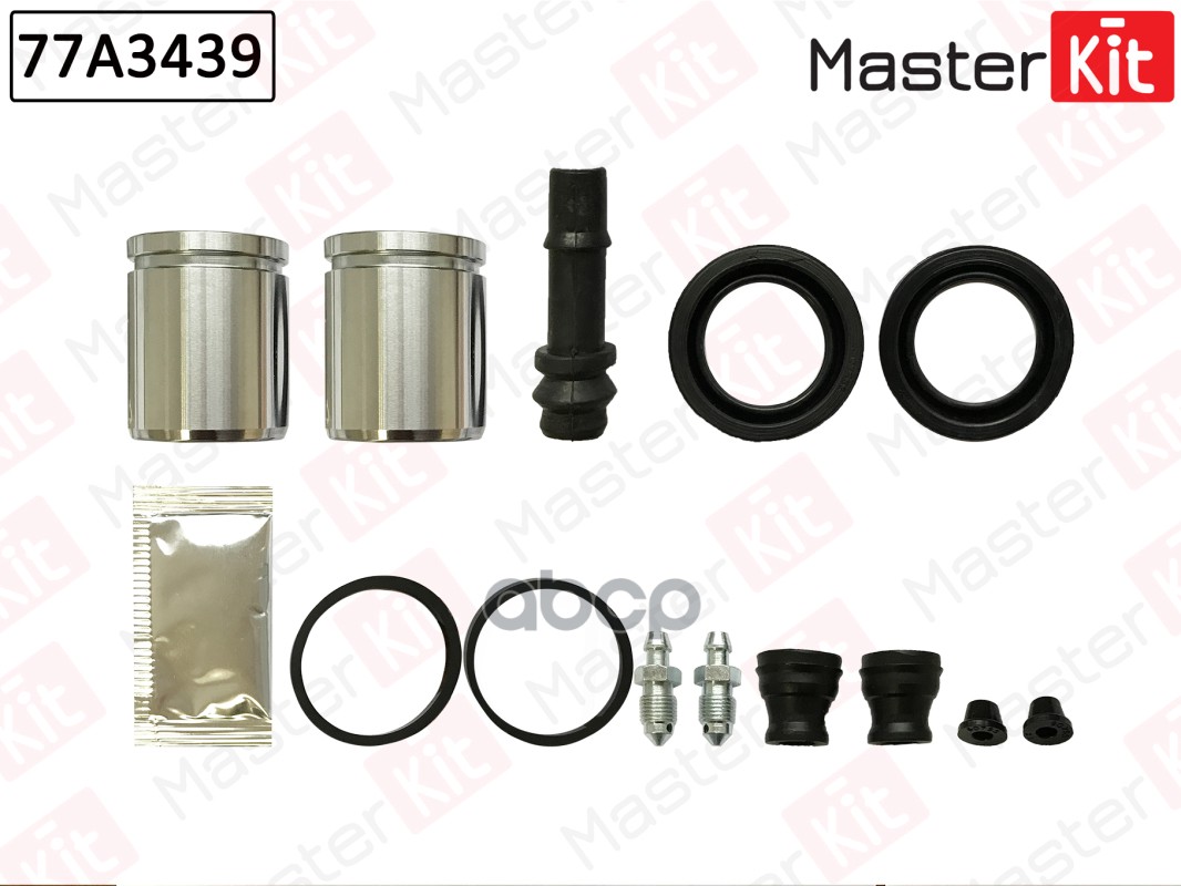 Ремкомплект тормозного суппорта+поршень Volvo 940 II (944) 1994 - 1998 77A3439 MasterKit арт. 77A3439