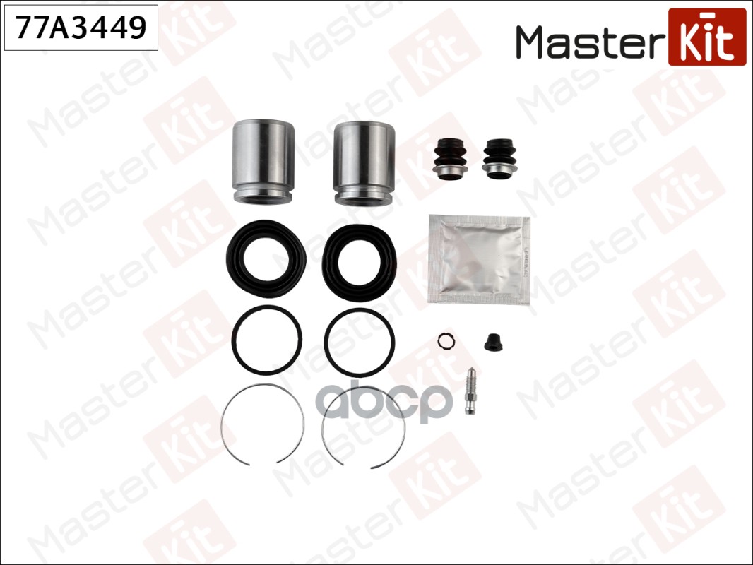 Ремкомплект тормозного суппорта+поршень  Toyota AVENSIS (_T22_) 1997 - 2003 77A3449 MasterKit арт. 77A3449