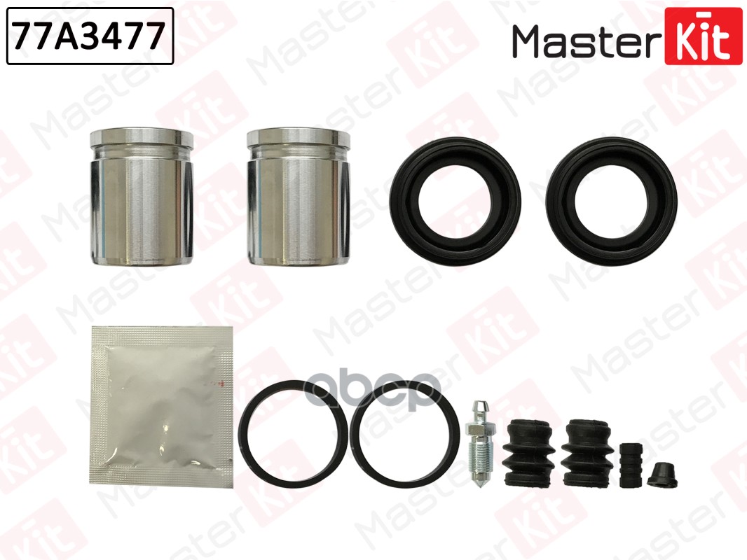 Ремкомплект тормозного суппорта+поршень  Nissan MAXIMA III (J30) 1988 - 1995 77A3477 MasterKit арт. 77A3477