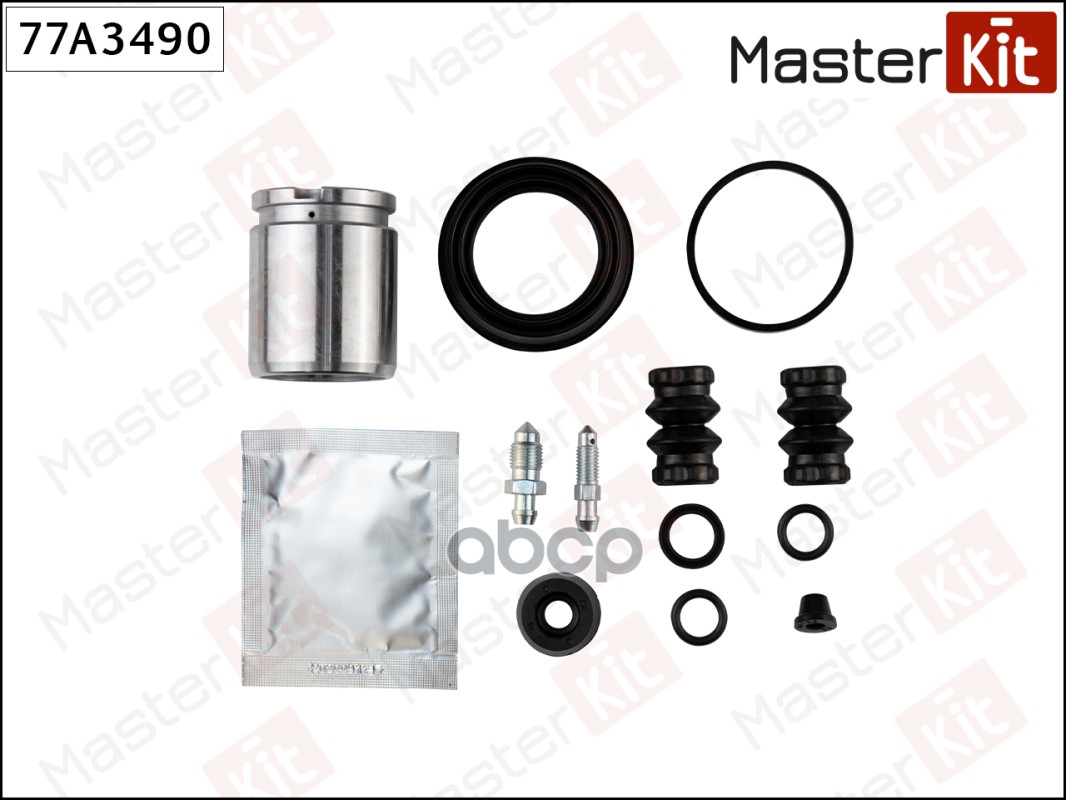 Ремкомплект тормозного суппорта+поршень с механизмом Opel INSIGNIA A (G09) 2008 - 2017 MasterKit арт. 77A3490