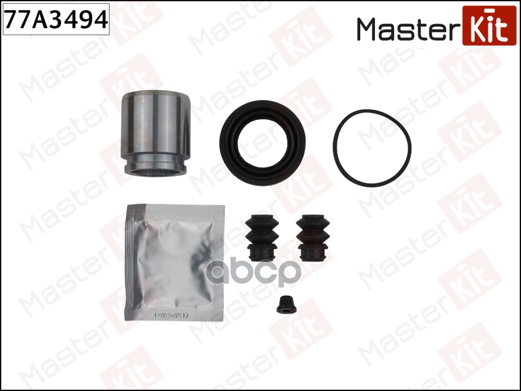 Ремкомплект тормозного суппорта+поршень Great Wall HOVER H5 2010 - MasterKit арт. 77A3494