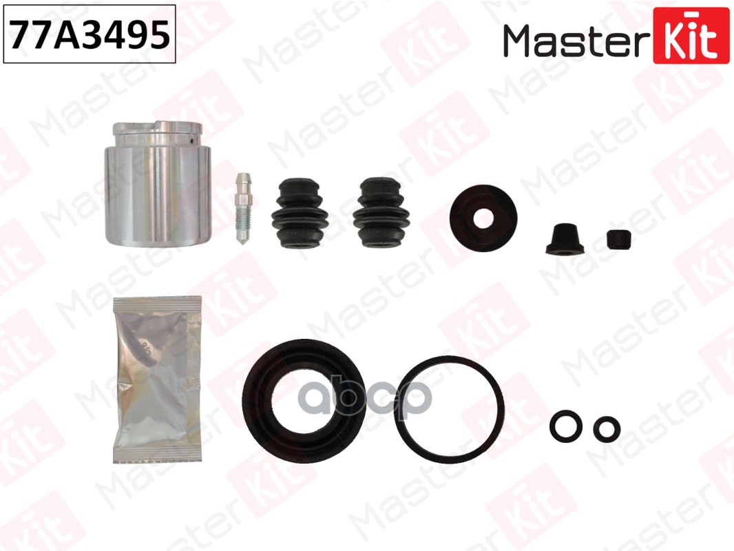 Ремкомплект тормозного суппорта+поршень MITSUBISHI ASX 2012- 77A3495 MasterKit арт. 77A3495