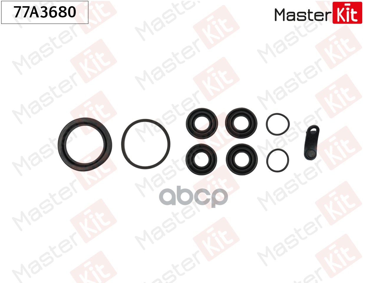 Ремкомплект тормозного суппорта Renault CLIO II (BB_, CB_) 1998 - 77A3680 MasterKit арт. 77A3680