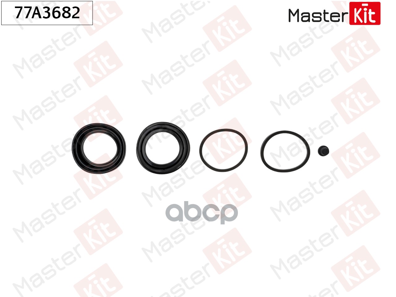 Ремкомплект тормозного суппорта Renault TRAFIC Фургон (TXX) 1989 - 2001 MasterKit арт. 77A3682