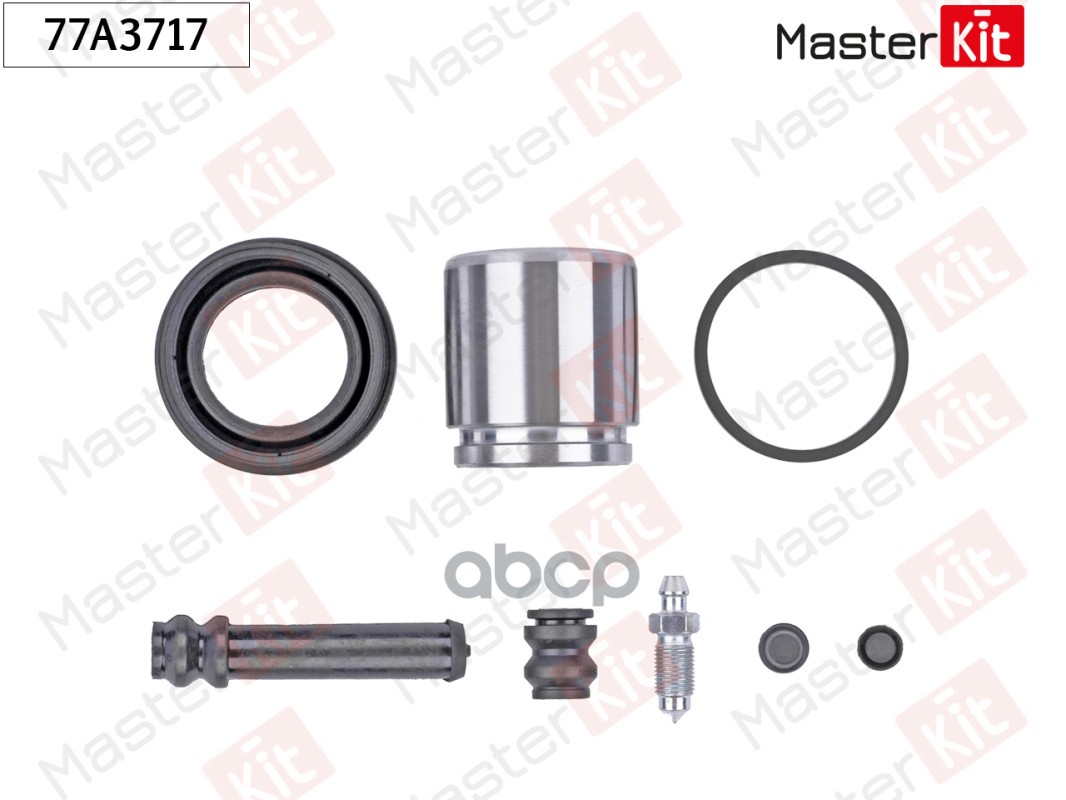 Ремкомплект тормозного суппорта + поршень Toyota LAND CRUISER PRADO (_J12_) 2002 - 2010 MasterKit арт. 77A3717