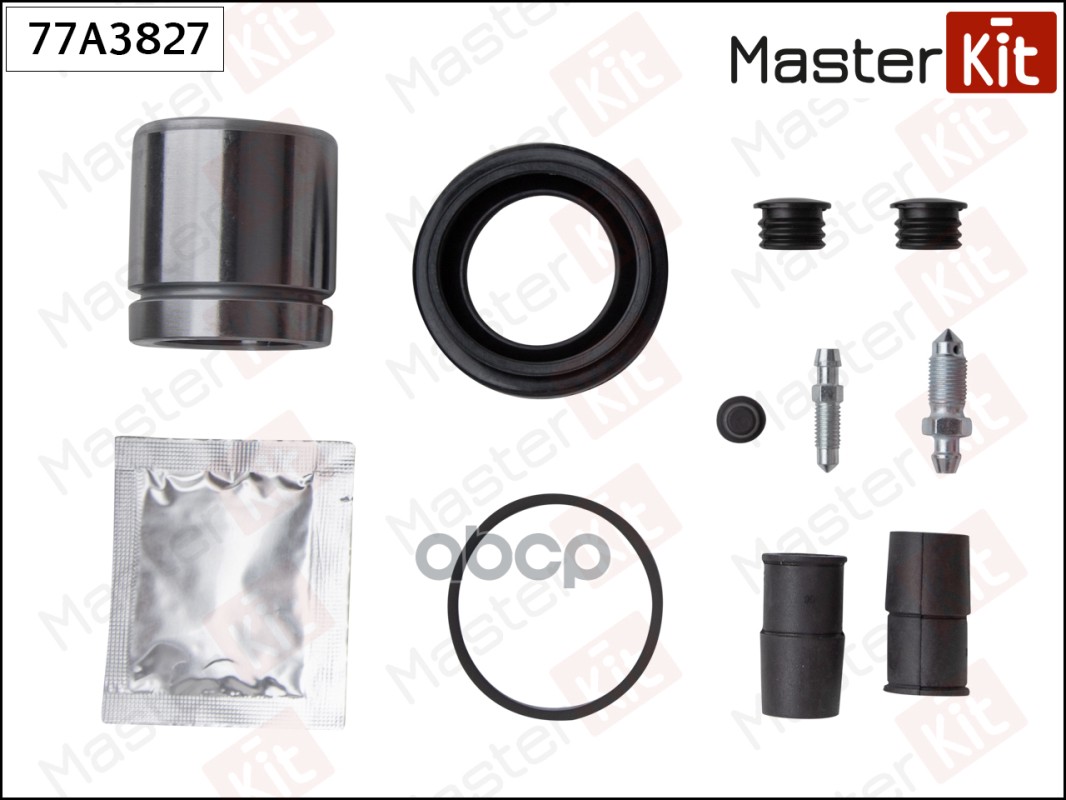 Ремкомплект тормозного суппорта+поршень Ford FIESTA IV (JA_, JB_) 1995 - 2002, Mazda 121 I MasterKit арт. 77A3827