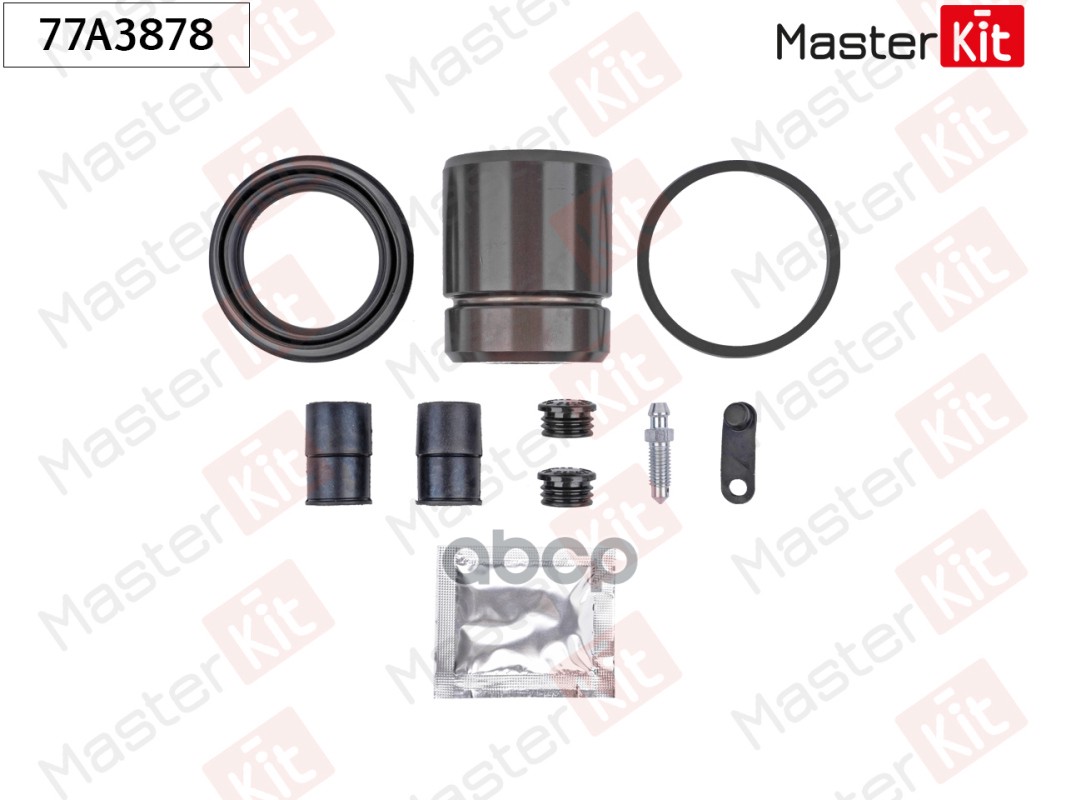 Ремкомплект Тормозного Суппорта+Поршень Opel Astra G Седан (T98) 1998 - 2009 MasterKit арт. 77A3878