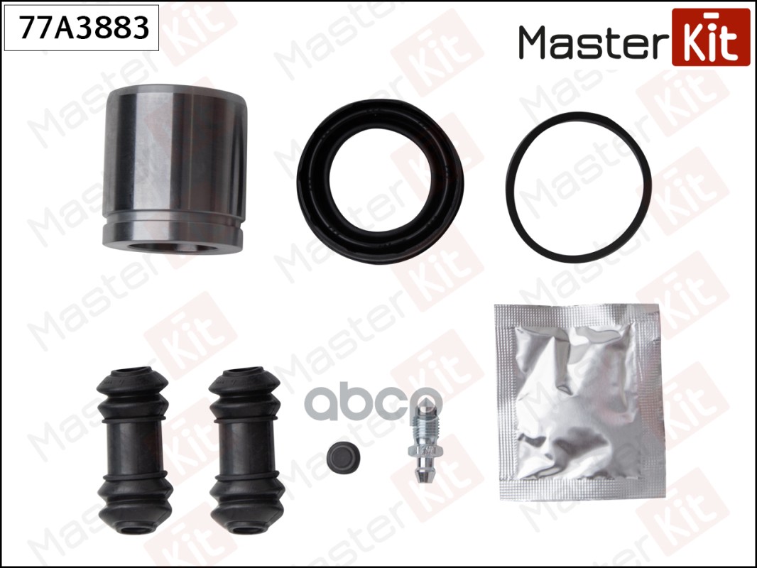 Ремкомплект тормозного суппорта+поршень Jeep GRAND CHEROKEE II (WJ, WG) 1998 - 2005, GRAND MasterKit арт. 77A3883