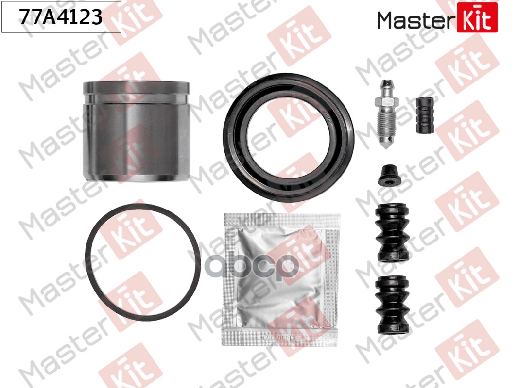 Ремкомплект тормозного суппорта+поршень Nissan ALMERA I (N15) 1995 - 2000 MasterKit арт. 77A4123