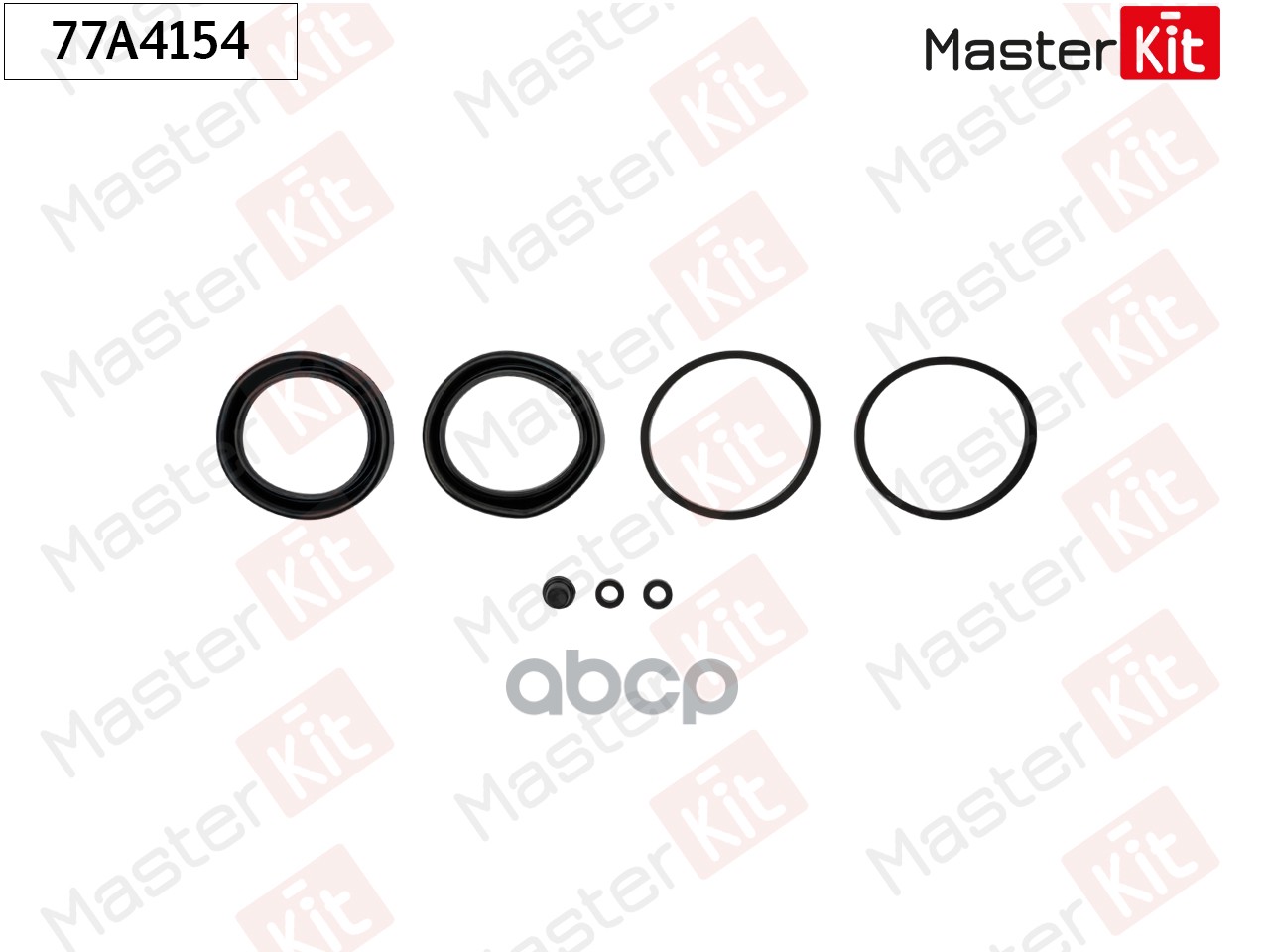 Ремкомплект тормозного суппорта Mercedes-Benz S-CLASS (W140) 1991 - 1998 Masterkit MasterKit арт. 77A4154