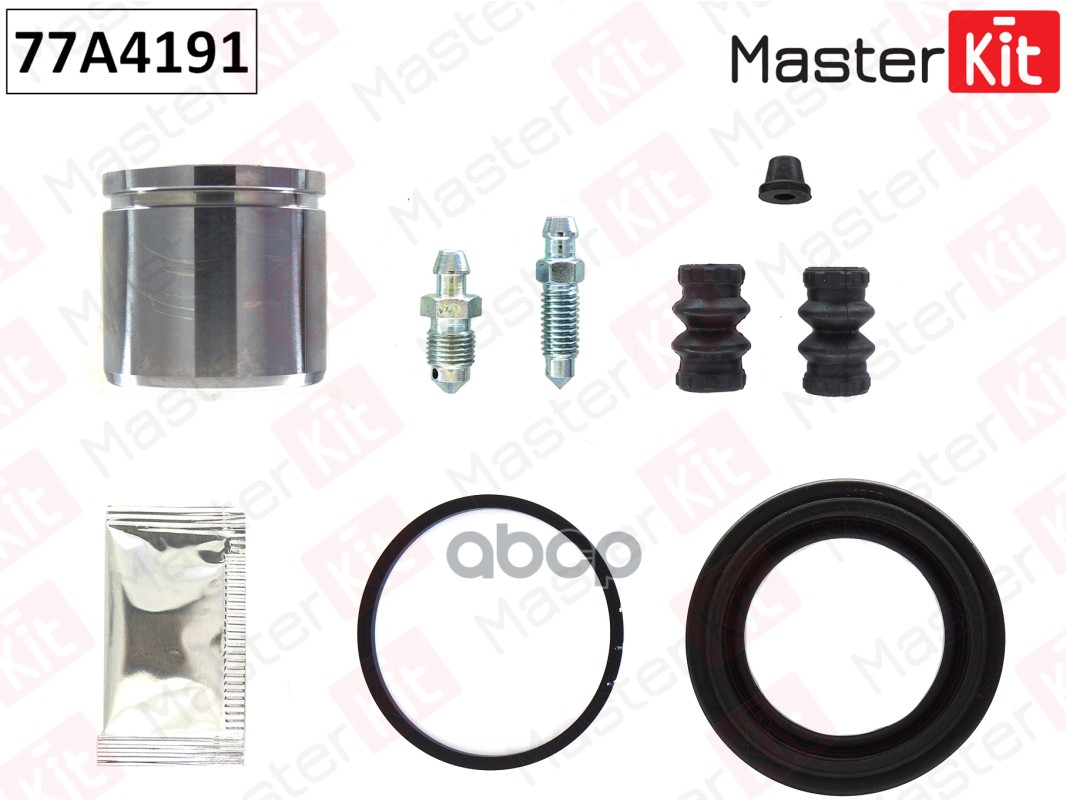 77A4191 Ремкомплект тормозного суппорта + поршень Mercedes-Benz A-CLASS (W169) 2004 - 2012 MasterKit арт. 77a4191