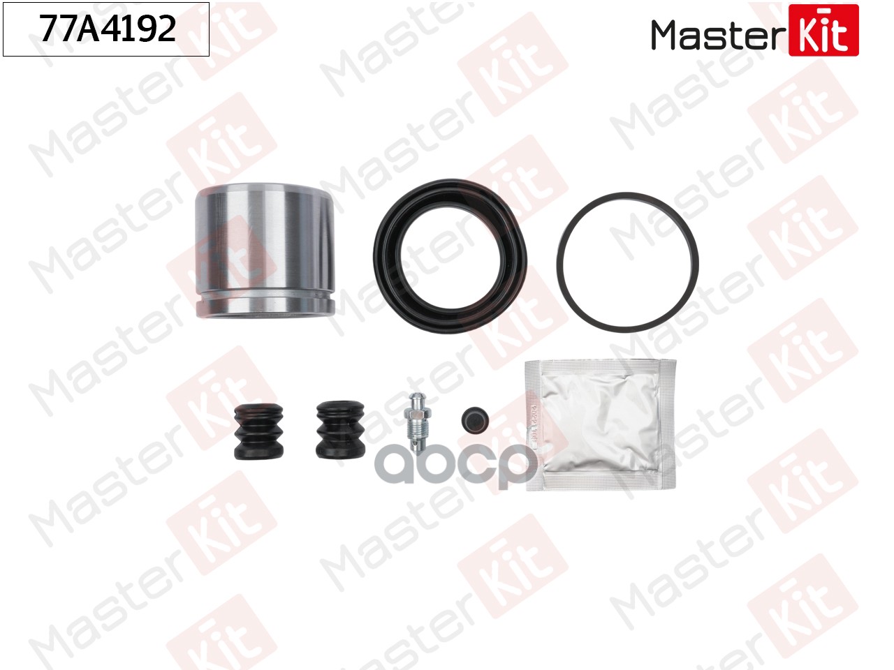 Ремкомплект тормозного суппорта+поршень Honda CIVIC V Hatchback (EG) 1991 - 1995 MasterKit арт. 77A4192