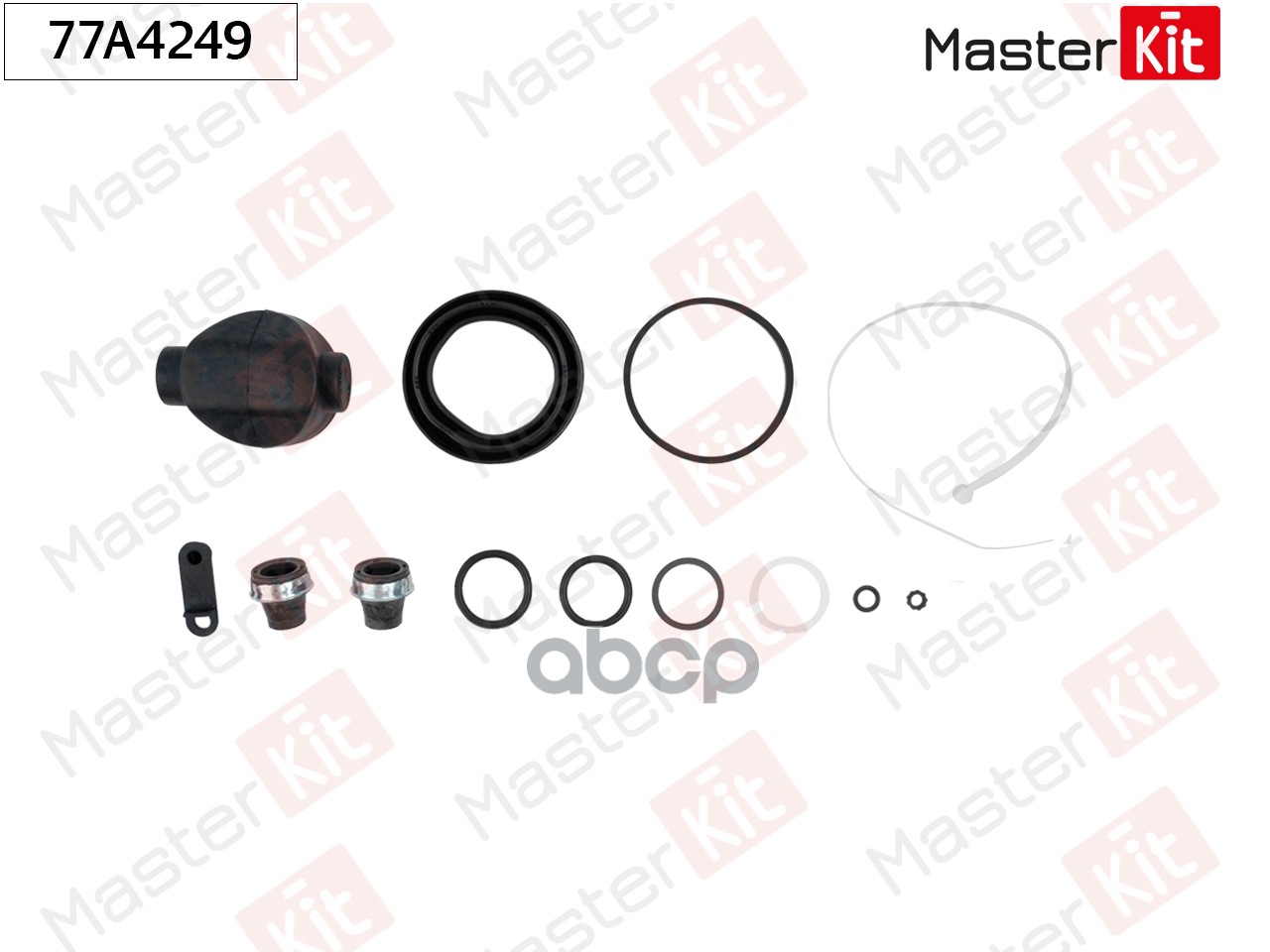 Ремкомплект тормозного суппорта Citroen XANTIA (X1_, X2_) 1993 - 2003 77A4249 MasterKit арт. 77A4249