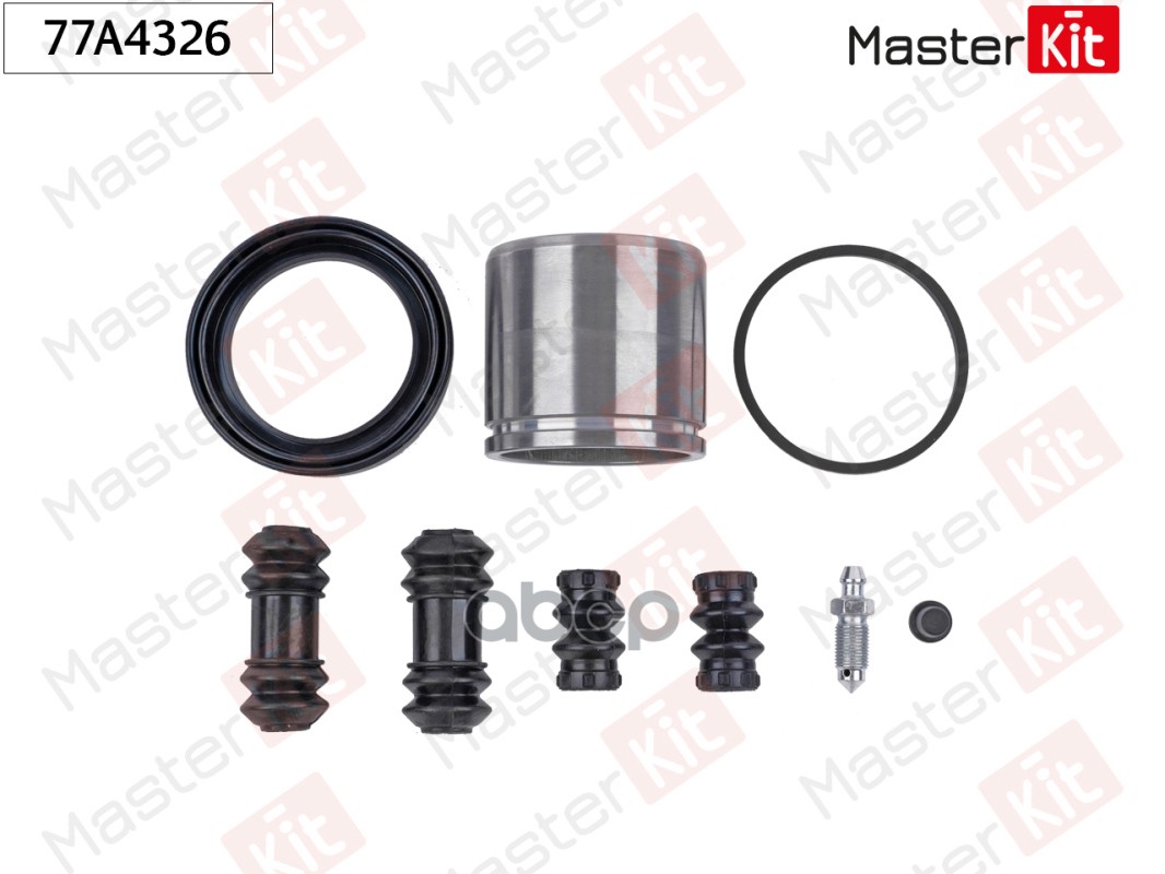 77A4326 Ремкомплект тормозного суппорта + поршень Skoda OCTAVIA III (5E3  NL3  NR3) 2012 - MasterKit арт. 77a4326