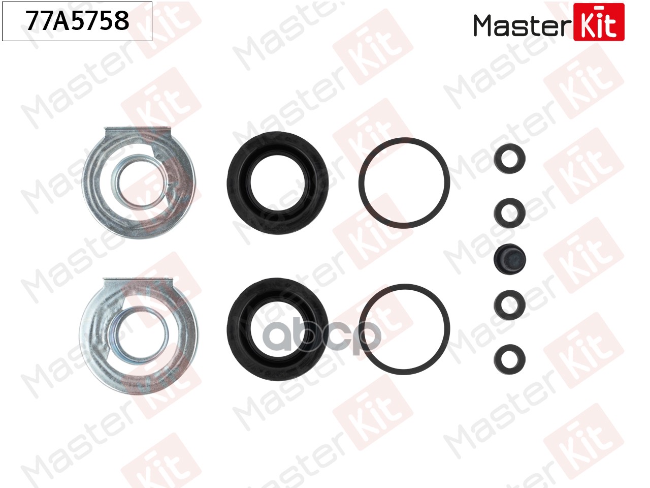 Ремкомплект тормозного суппорта Mercedes-Benz C-CLASS (W202) 1993 - 2000 77A5758 MasterKit арт. 77A5758