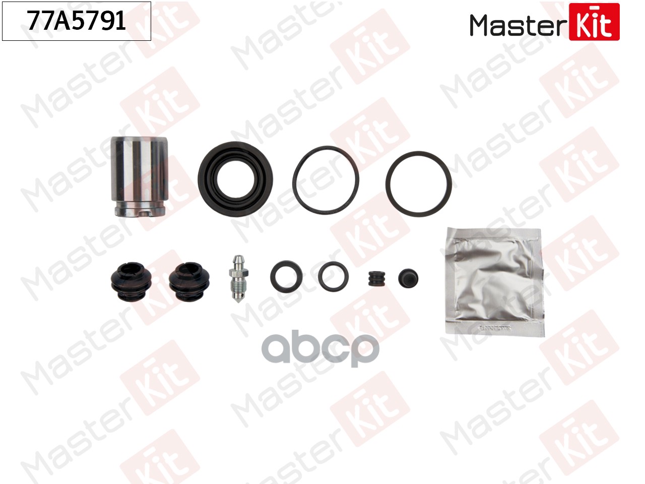 Ремкомплект тормозного суппорта+поршень Kia CEE'D (JD) 2012 - MasterKit арт. 77A5791