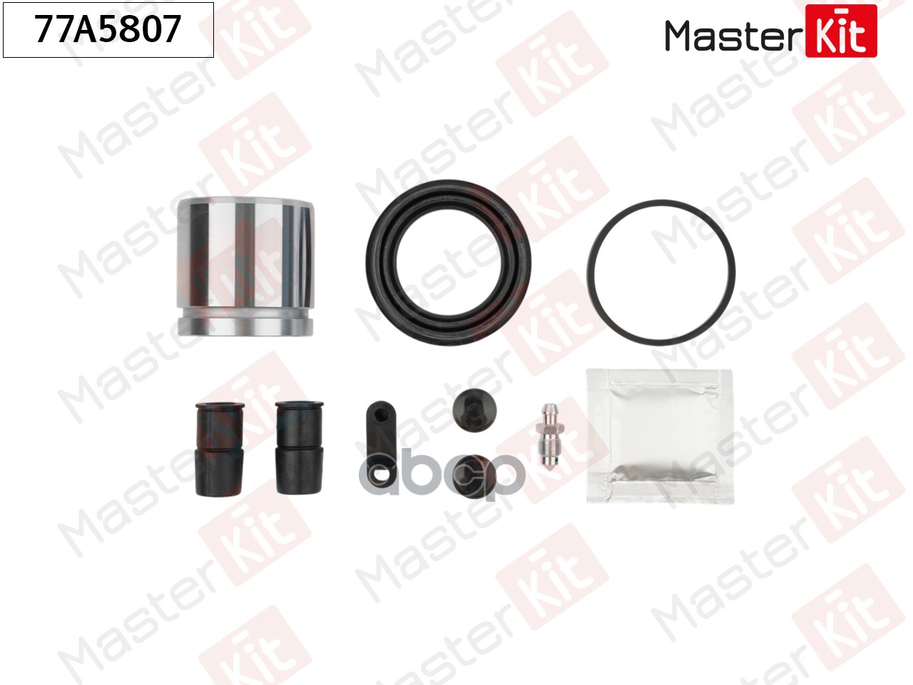 Ремкомплект тормозного суппорта + поршень BMW 3 (F30, F80) 2012- Masterkit MasterKit арт. 77A5807