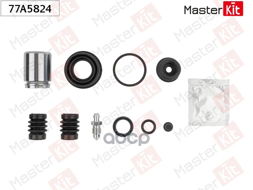 Ремкомплект тормозного суппорта+поршень Mazda 3 (BM, BN) 2013 - 77A5824 MasterKit арт. 77A5824