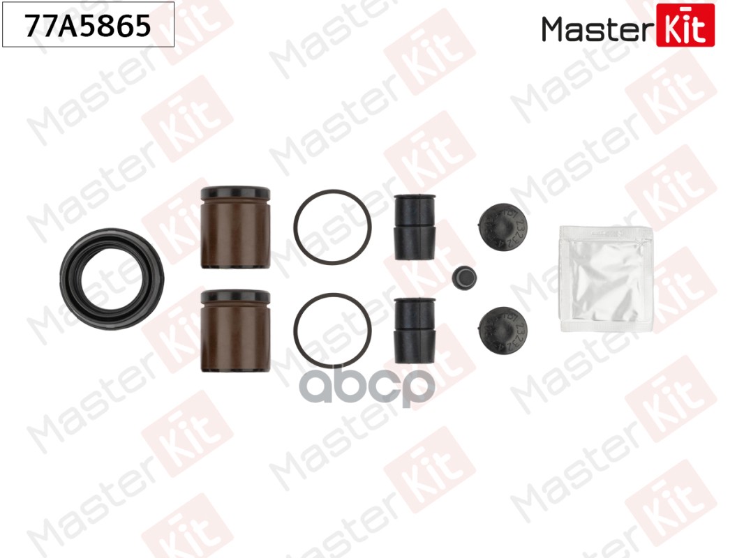 Ремкомплект тормозного суппорта+поршень Jeep CHEROKEE (KK) 2007 - MasterKit арт. 77A5865