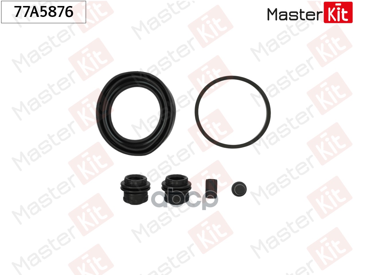 Ремкомплект тормозного суппорта Nissan MICRA IV (K13) 2010 - 77A5876 MasterKit арт. 77A5876