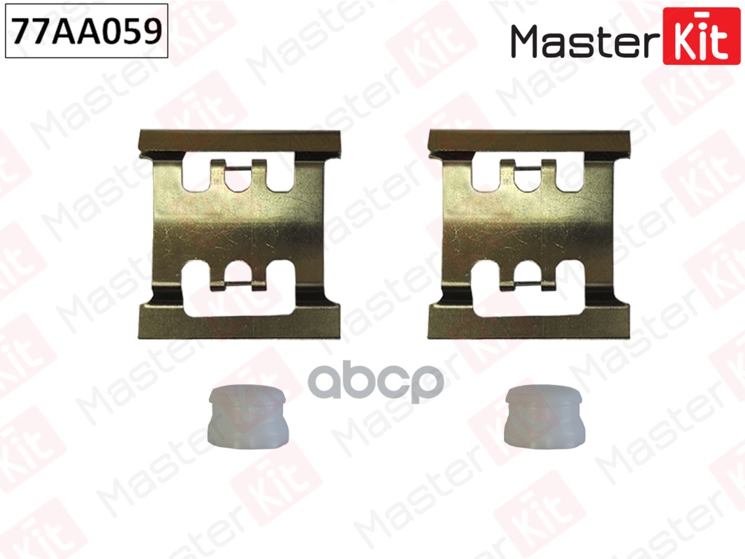 Комплект установочный тормозных колодок Ford Transit Tourneo 94-00 MasterKit арт. 77AA059