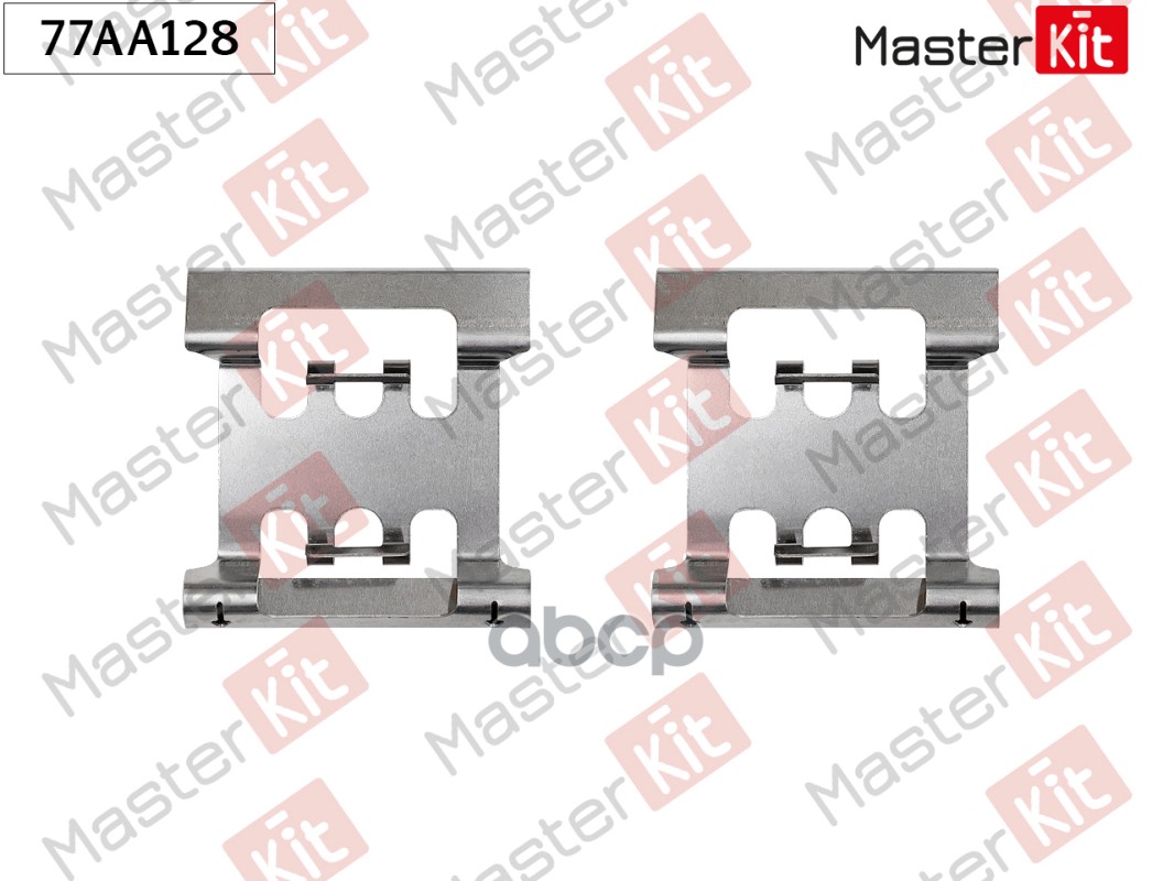 Комплект установочный тормозных колодок Volvo 940 II (944) 1994 - 1998 Masterkit MasterKit арт. 77AA128