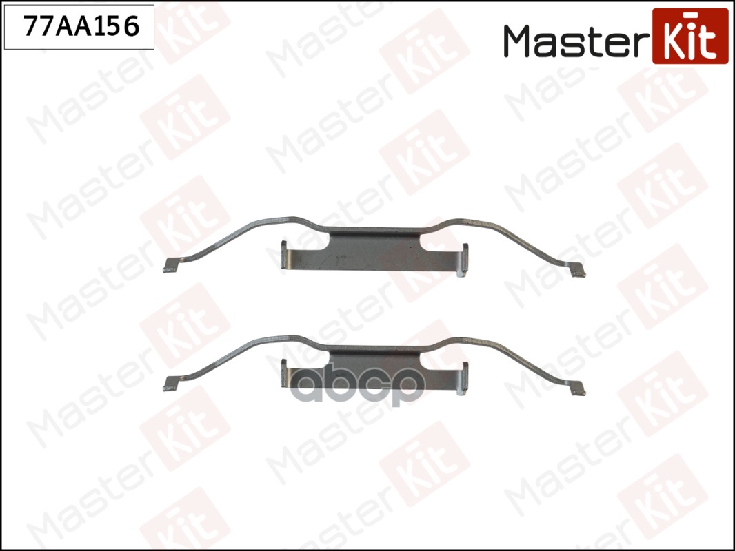 Комплект установочный тормозных колодок BMW 5 (E39) 1995 - 2003 77AA156 MasterKit арт. 77AA156
