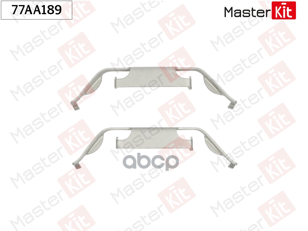 Комплект установочный колодок BMW X3 (E83) 2003 - 2011 MASTERKIT 77AA189 MasterKit арт. 77AA189