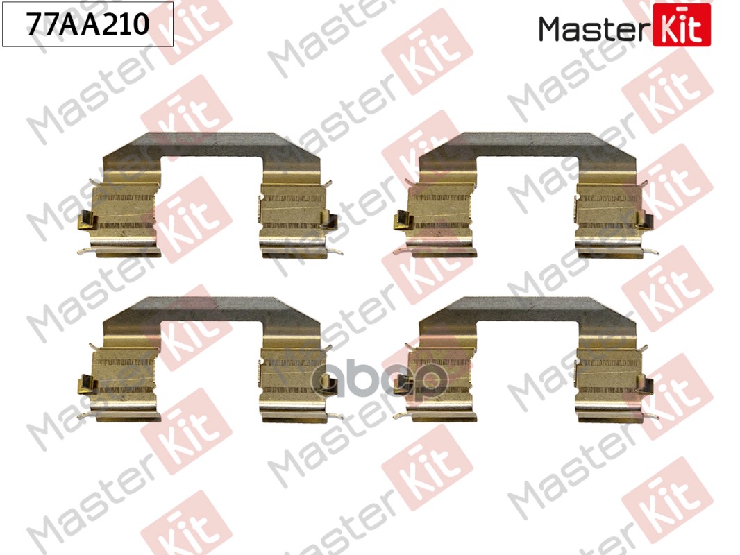 Комплект установочный тормозных колодок Honda CR-V I (RD) 1995 - 2002 Masterkit MasterKit арт. 77AA210