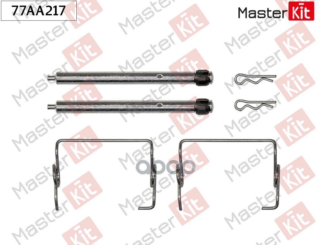 Комплект установочный тормозных колодок Renault LAGUNA I (B56_, 556_) 1993 - 2002 MasterKit арт. 77AA217
