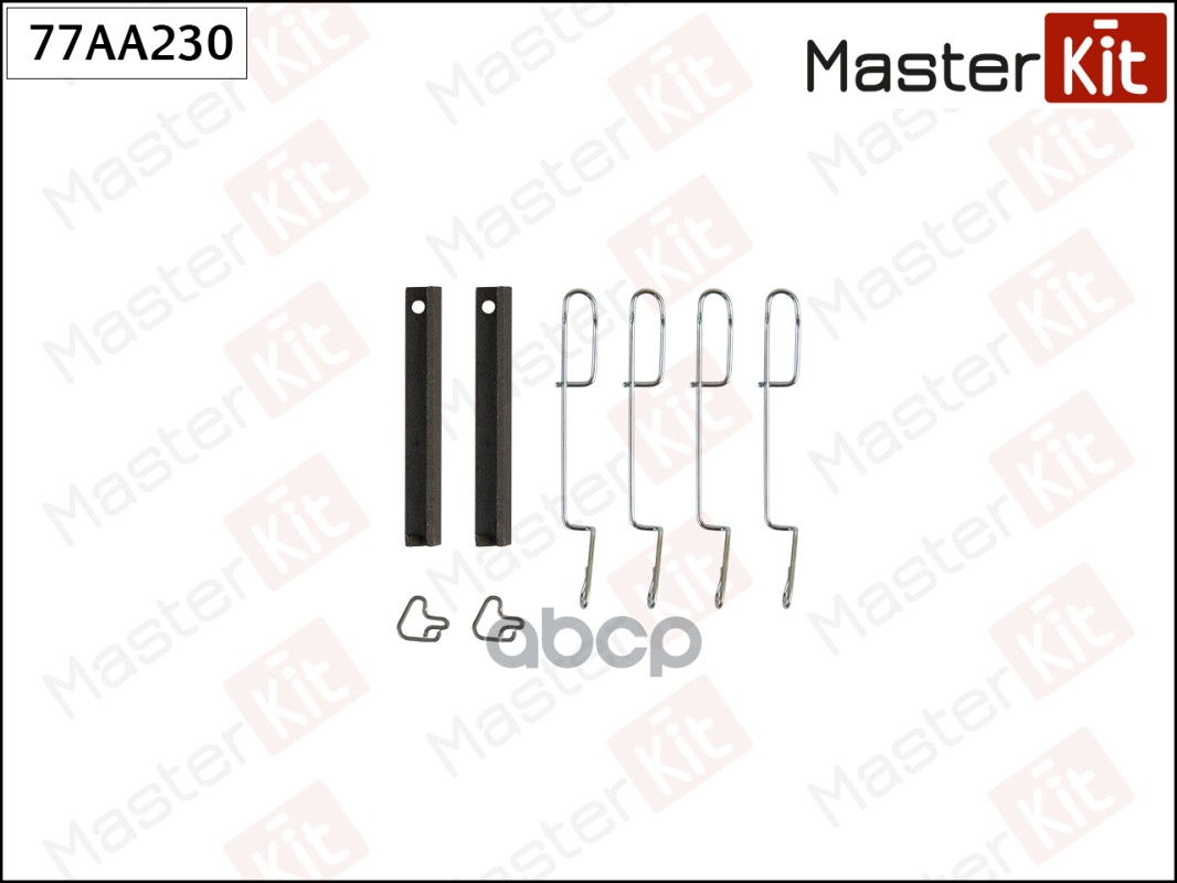 Комплект установочный тормозных колодок Mercedes-Benz V-CLASS (638 2) 1996 77AA230 MasterKit арт. 77AA230