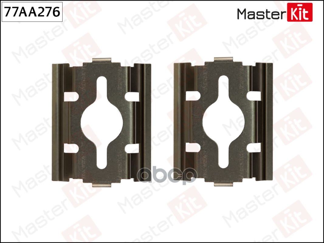 Комплект установочный тормозных колодок Fiat Ducato(244_) 02-,Peugeot Boxer(244) 01- MasterKit арт. 77AA276