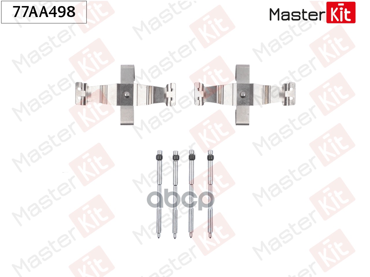 Комплект установочный колодок BMW 1 (F20) 2010 - MasterKit арт. 77AA498