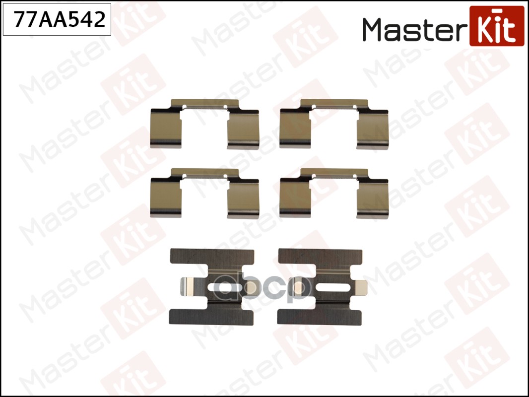 Комплект установочный тормозных колодок Volvo S90 (964) 1996 - 1998 Masterkit MasterKit арт. 77AA542