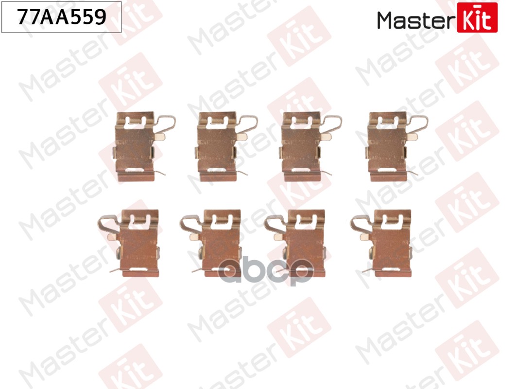 Комплект установочный тормозных колодок Toyota Camry(_V7_,_VA7_,_VH7_) 17- MasterKit арт. 77AA559