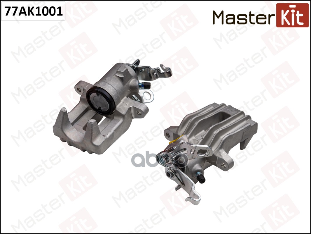 Суппорт тормозной зад. прав. Skoda Octavia II(1Z3,1Z5) 04-13,VW Jetta IV(162,163,AV3) 09- MasterKit арт. 77AK1001