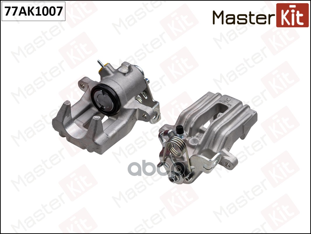77AK1007 Тормозной суппорт зад. прав. Audi A4 (8E2  B6) 2000 - 2005  (8EC  B7) 2004 - 2008 MasterKit арт. 77ak1007
