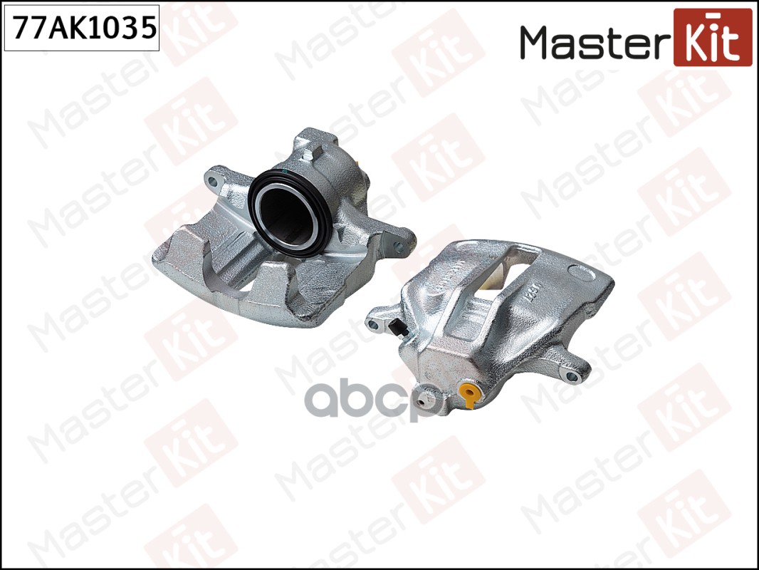Суппорт тормозной передний правый Audi A4 (8EC, B7) 2004-2008, Volkswagen PASSAT (3B2) 1996-2001 77AK1035 MasterKit арт. 77AK...