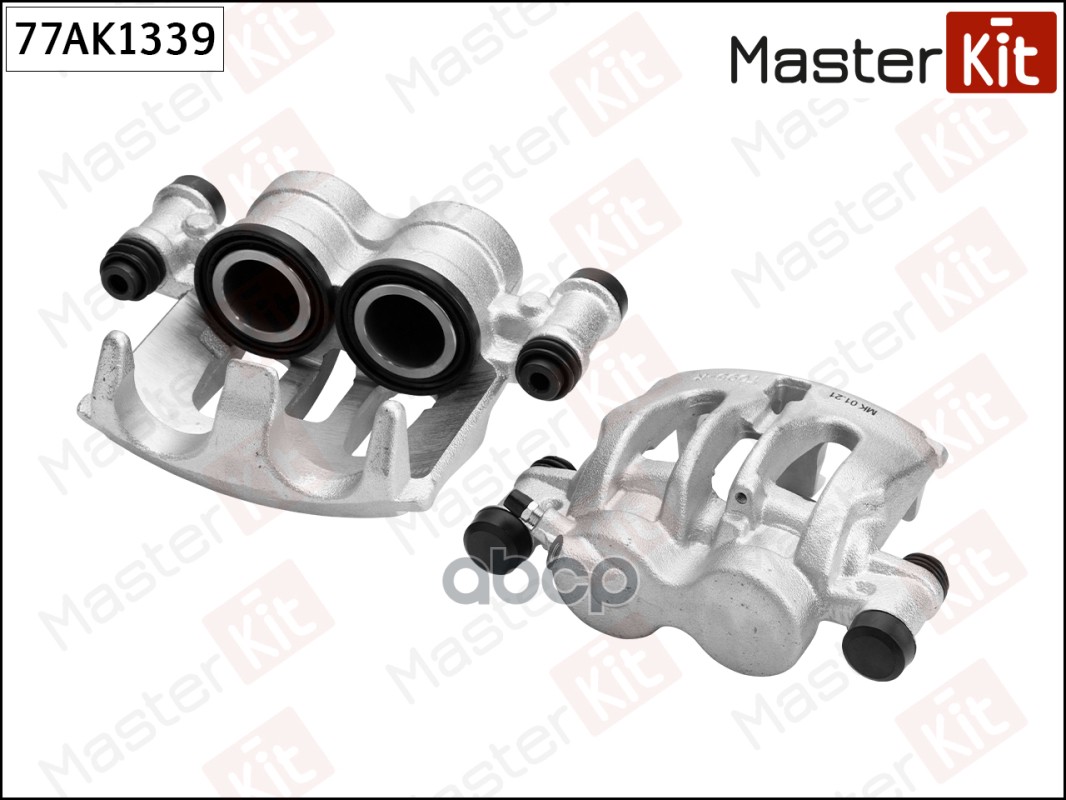 Суппорт тормозной перед. прав. Mercedes-Benz SPRINTER 4,6-t (906) 2006 -, Volkswagen CRAFTE Masterkit 77AK1339 MasterKit арт....