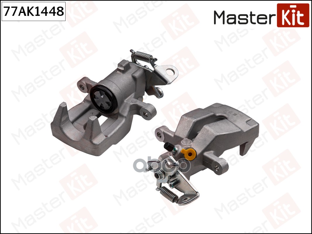 Суппорт тормозной зад. лев. Renault MEGANE II (BM0/1_, CM0/1_) 2001 - 2012,MEGANE III  (BZ0/1_) 2008 77AK1448 MasterKit арт. ...