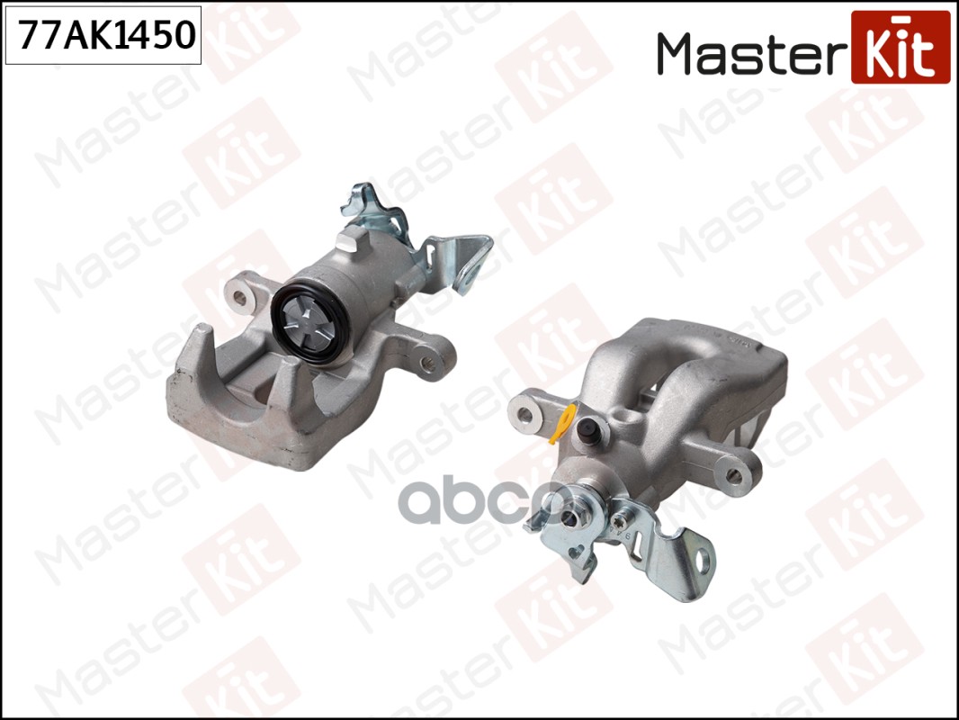 Суппорт тормозной задний левый Renault CLIO III (BR0/1, CR0/1) 2005- 77AK1450 MasterKit арт. 77AK1450