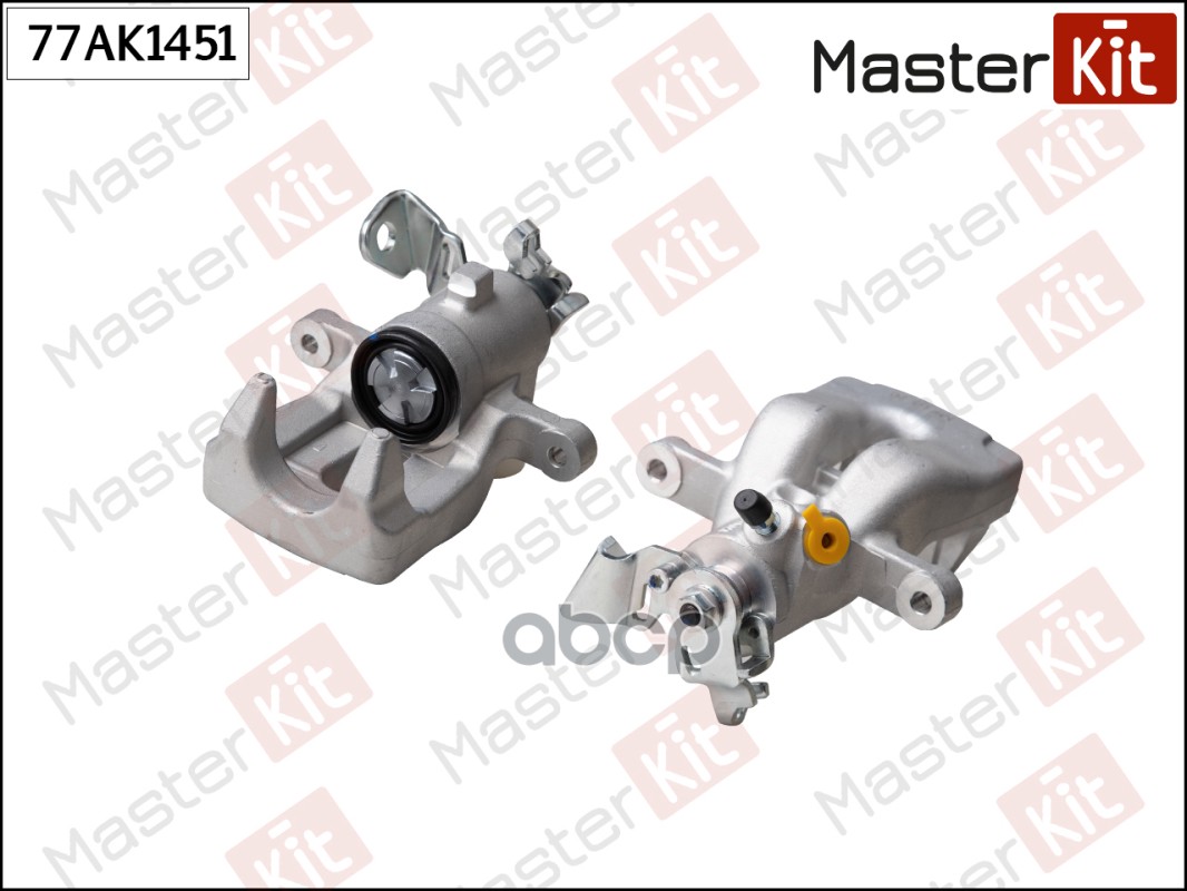 Суппорт тормозной задний правый Renault CLIO III (BR0/1, CR0/1) 2005- 77AK1451 MasterKit арт. 77AK1451