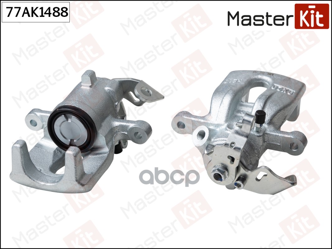 Суппорт тормозной задний левый Renault KANGOO / GRAND KANGOO (KW0/1_) 2008- 77AK1488 MasterKit арт. 77AK1488