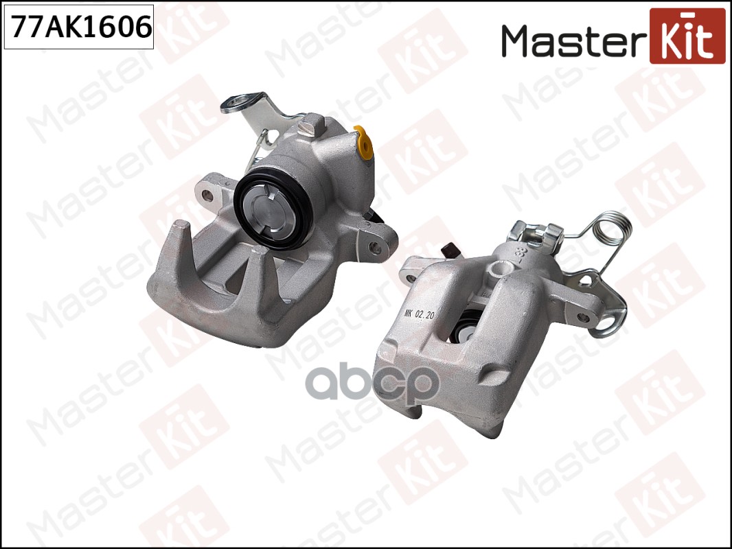 Суппорт тормозной задний левый Citroen C5 III (RD_) 2008-, Peugeot 407 (6D_) 2004- 77AK1606 MasterKit арт. 77AK1606
