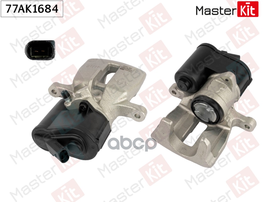 Суппорт тормозной зад. лев. Audi Q3(8UB,8UG) 11-18,VW Tiguan(5N_) 07- MasterKit арт. 77AK1684