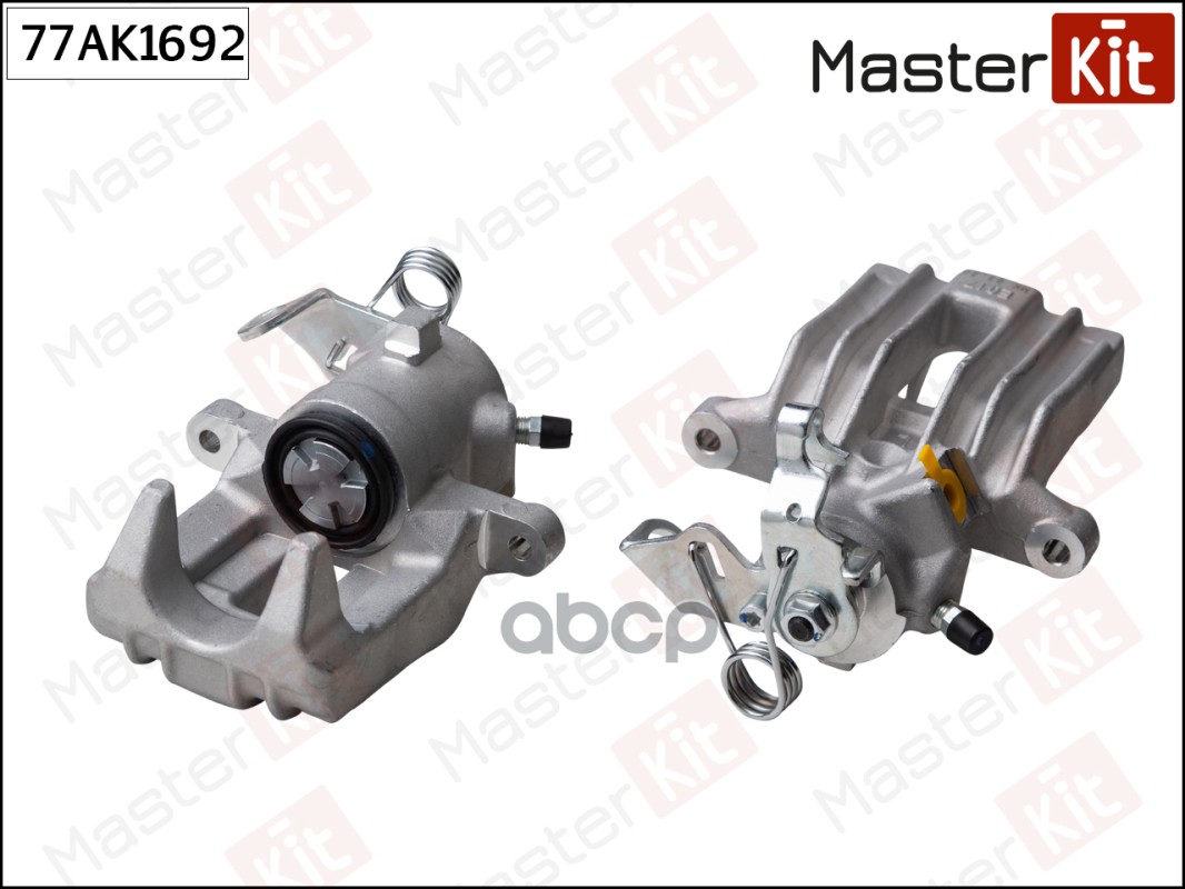 Суппорт тормозной задний левый Volkswagen POLO (9N_) 2001-2012 77AK1692 MasterKit арт. 77AK1692