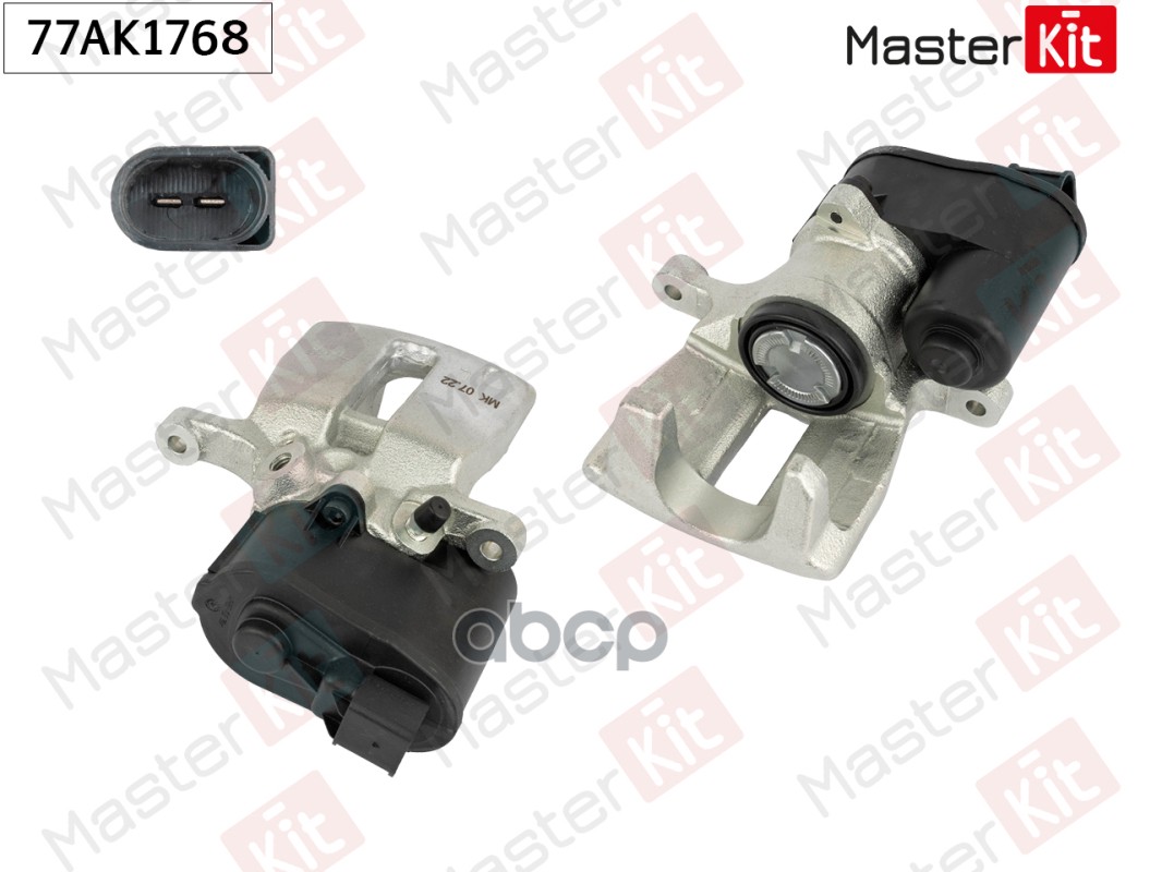 Суппорт тормозной зад. лев. Volvo S60 II(134) 10-,Ford S-MAX(WS) 06-14 MasterKit арт. 77AK1768