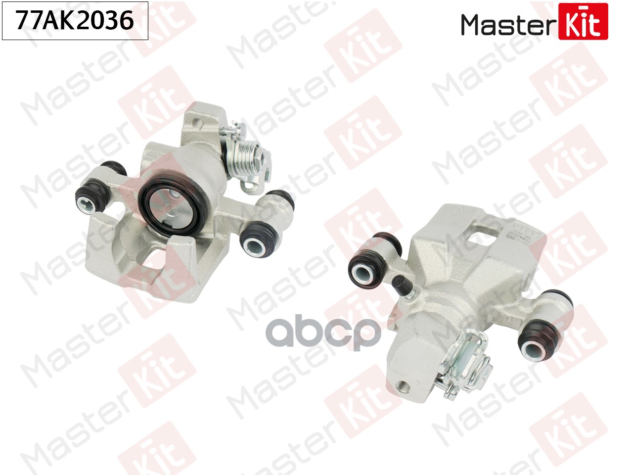 Суппорт тормозной зад. прав. Kia Carens I(FC),Carens II(FJ) 99- MasterKit арт. 77AK2036