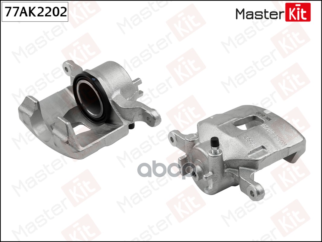 Суппорт тормозной перед. лев. Mitsubishi L 200 (KA_T, KB_T) 2004 - 2015 77AK2202 MASTERKIT MasterKit арт. 77AK2202