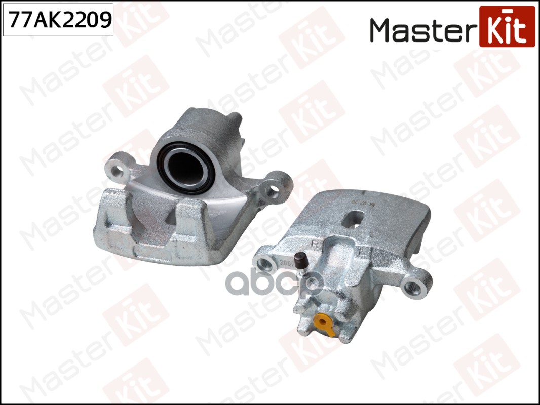 77AK2209 Тормозной суппорт зад.  прав. Mitsubishi PAJERO II (V3_W)  III (V7_W  V6_W)  IV (V8_W  V9_W MasterKit арт. 77ak2209